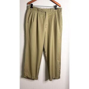 Hiltl Pants Mens 38/29 Fritz‎ Dress Soft Cotton Trouser Wool Straight Chino **